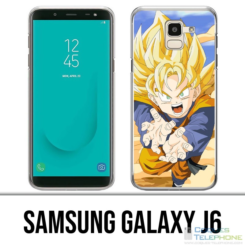 Samsung Galaxy J6 Hülle - Dragon Ball Sound Goten Fury