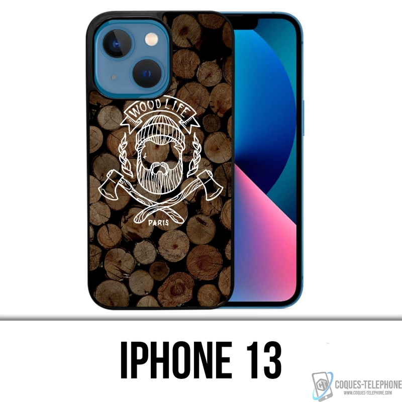 Coque iPhone 13 - Wood Life