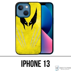 Coque iPhone 13 - Xmen Wolverine Art Design