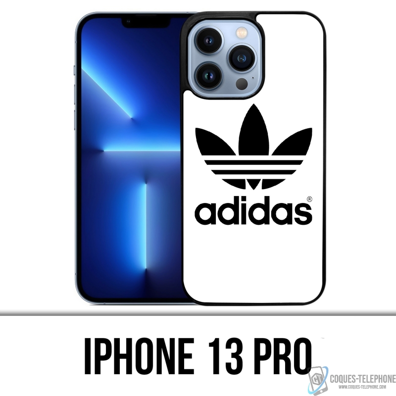 Funda para iPhone 13 Pro Adidas Classic White