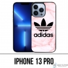 Coque iPhone 13 Pro - Adidas Marble Pink