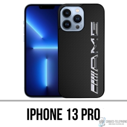 IPhone 13 Pro Case - Amg Carbon Logo