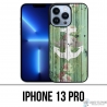Custodia per iPhone 13 Pro - Anchor Marine Wood