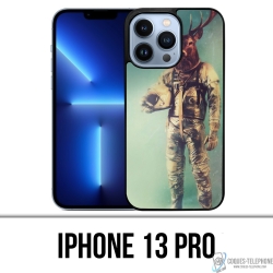 Coque iPhone 13 Pro - Animal Astronaute Cerf
