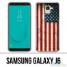 Custodia Samsung Galaxy J6 - Bandiera USA