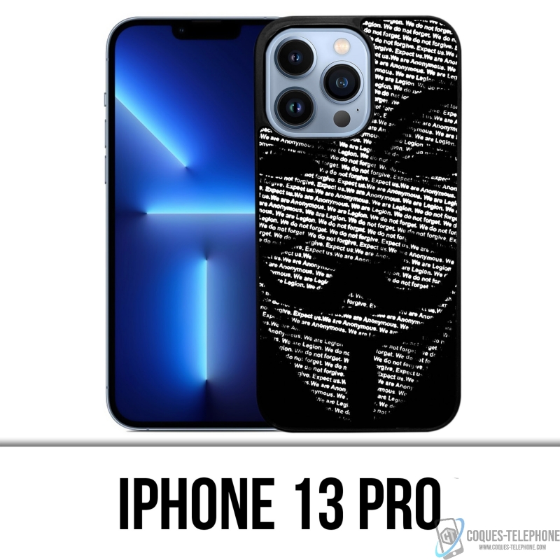 Coque iPhone 13 Pro - Anonymous