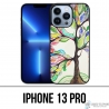 Coque iPhone 13 Pro - Arbre Multicolore