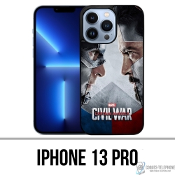 Coque iPhone 13 Pro - Avengers Civil War