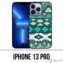 IPhone 13 Pro Case - Green Aztec