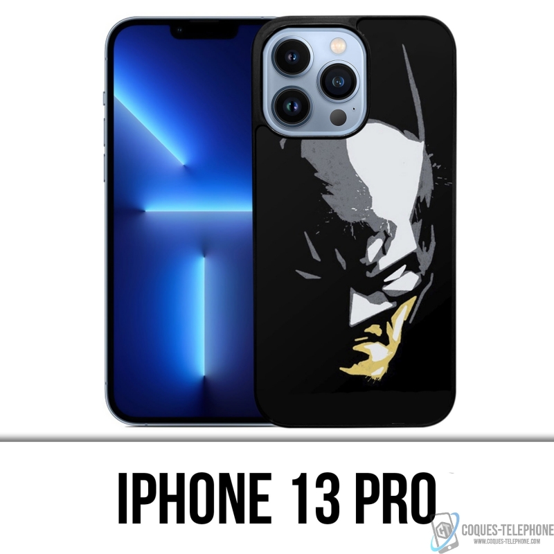 Coque iPhone 13 Pro - Batman Paint Face