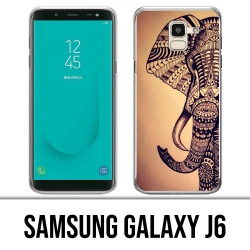 Funda Samsung Galaxy J6 - Elefante azteca vintage