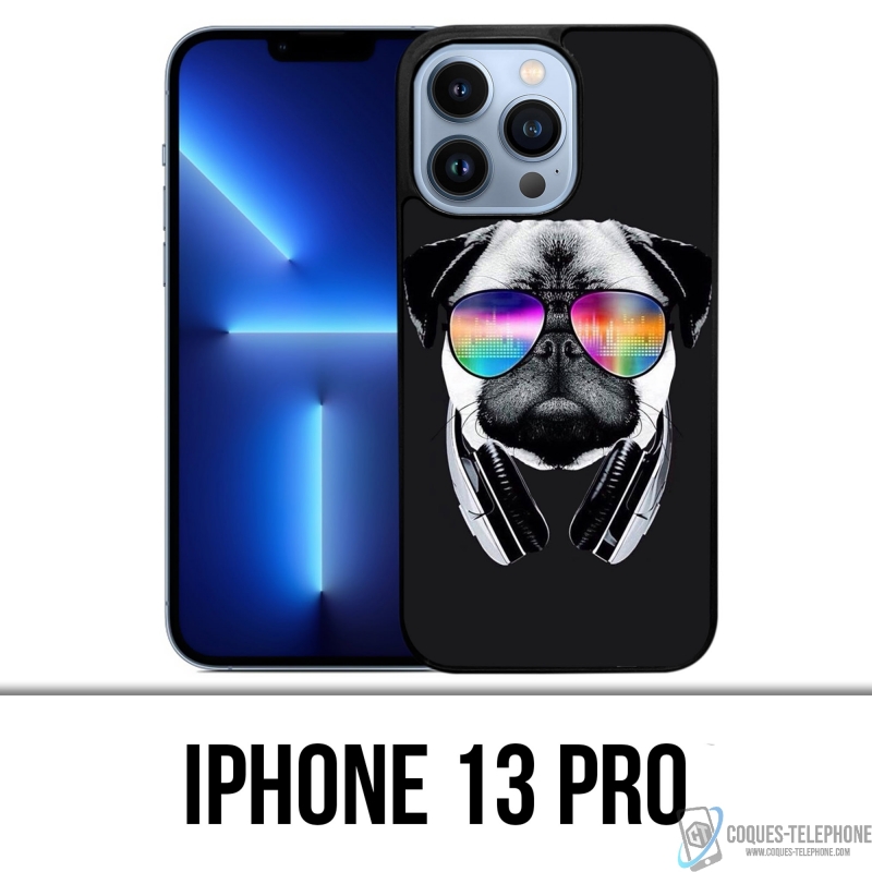 Coque iPhone 13 Pro - Chien Carlin Dj