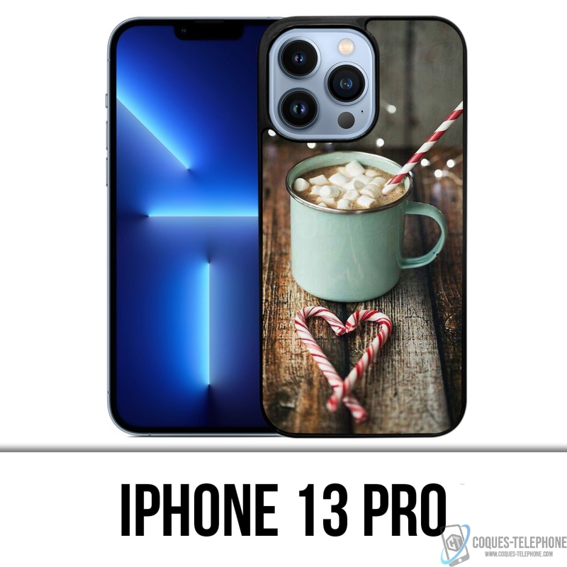 Custodia per iPhone 13 Pro - Marshmallow al cioccolato caldo