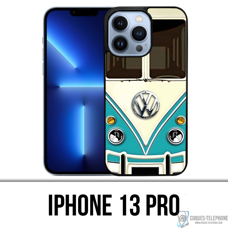 Coque iPhone 13 Pro - Combi Vintage Vw Volkswagen