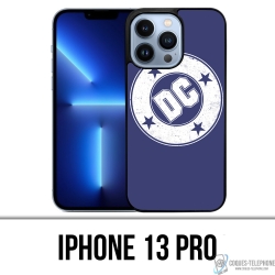 Funda para iPhone 13 Pro - Dc Comics Logo Vintage
