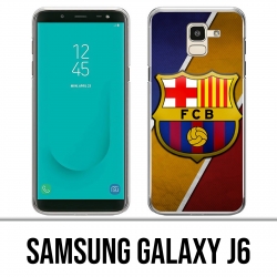 Samsung Galaxy J6 case - Football Fc Barcelona