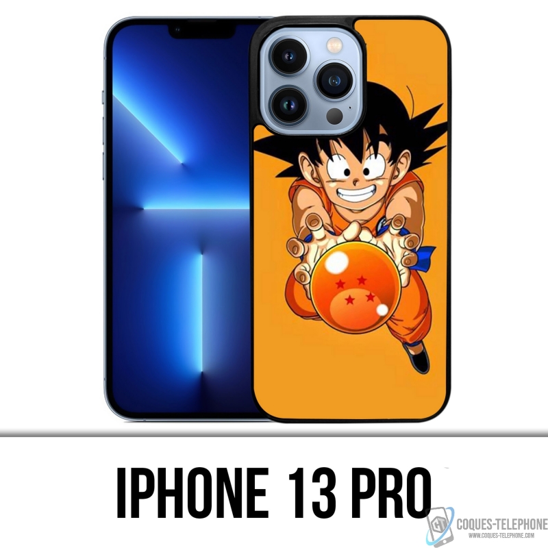 Coque iPhone 13 Pro - Dragon Ball Goku Boule