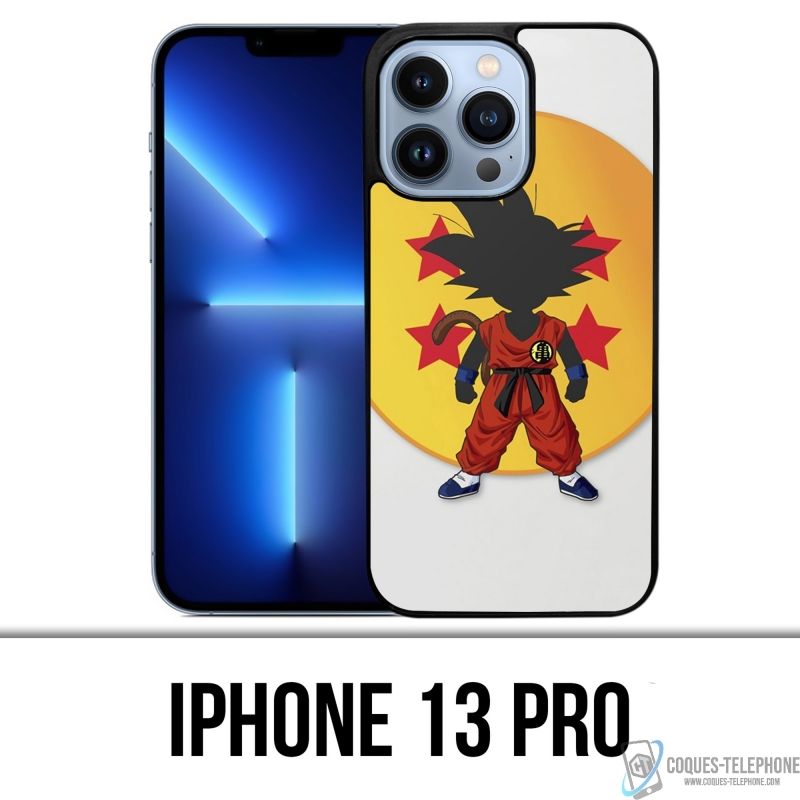 Coque iPhone 13 Pro - Dragon Ball Goku Boule De Crystal