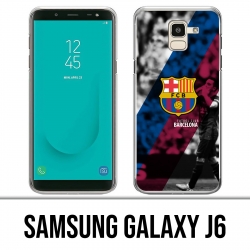 Coque Samsung Galaxy J6 - Football Fcb Barca