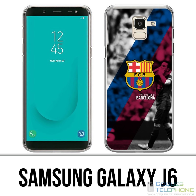 Funda Samsung Galaxy J6 - Fcb Barca Football