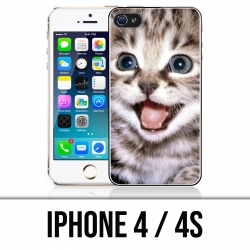 Coque iPhone 4 / 4S - Chat Lol