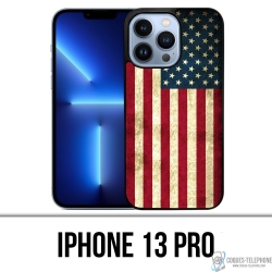 Custodia per iPhone 13 Pro - Bandiera USA