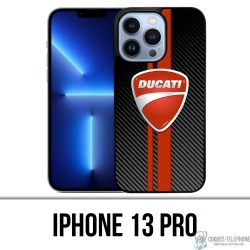 Funda para iPhone 13 Pro - Ducati Carbon