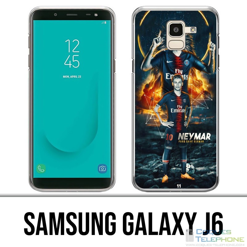 Funda Samsung Galaxy J6 - Football Psg Neymar Victory