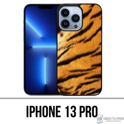 Custodia per iPhone 13 Pro - Pelliccia di tigre