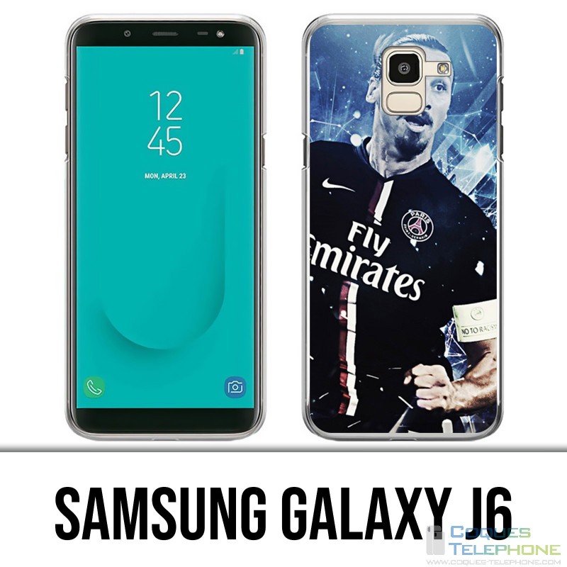 Samsung Galaxy J6 Hülle - Fußball Zlatan Psg