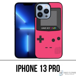 Funda para iPhone 13 Pro - Game Boy Color rosa
