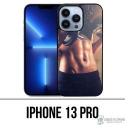 Coque iPhone 13 Pro - Girl Musculation