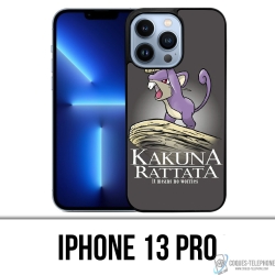 Cover iPhone 13 Pro - Hakuna Rattata Pokémon Re Leone