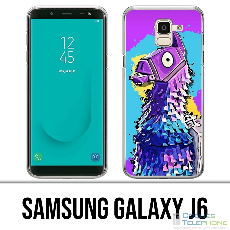 Samsung Galaxy J6 Hülle - Fortnite Lama