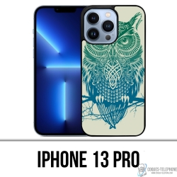 IPhone 13 Pro case - Abstract Owl