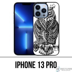 IPhone 13 Pro case - Aztec Owl