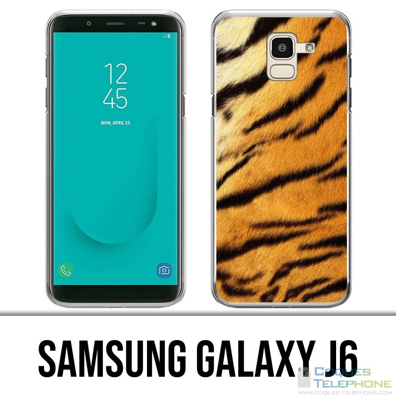 Funda Samsung Galaxy J6 - Piel de tigre