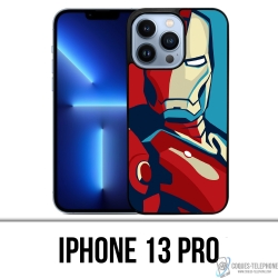 IPhone 13 Pro Case - Iron Man Design Poster