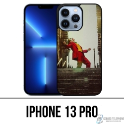 Coque iPhone 13 Pro - Joker Film Escalier
