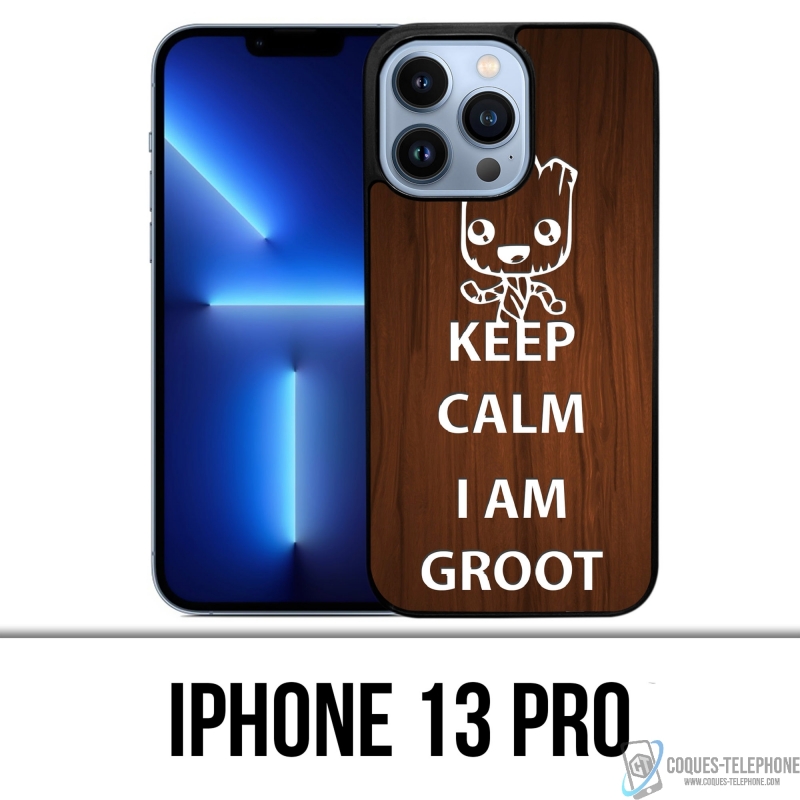 Cover iPhone 13 Pro - Keep Calm Groot