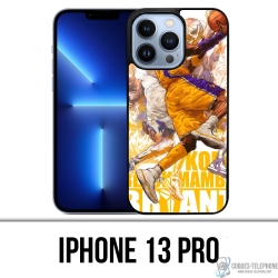 Coque iPhone 13 Pro - Kobe Bryant Cartoon Nba