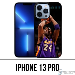 Coque iPhone 13 Pro - Kobe Bryant Tir Panier Basketball Nba