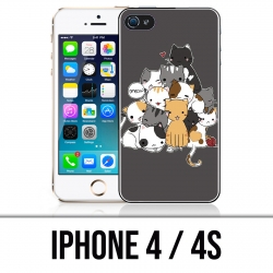 IPhone 4 / 4S Case - Chat Meow