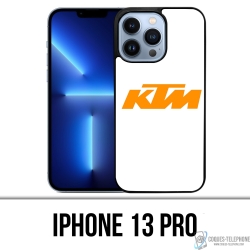 Funda para iPhone 13 Pro - Logo Ktm Fondo Blanco