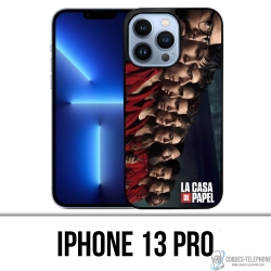 Cover iPhone 13 Pro - La Casa De Papel - Team