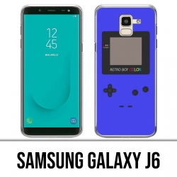 Coque Samsung Galaxy J6 - Game Boy Color Bleu