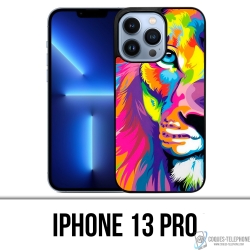 IPhone 13 Pro Case - Multicolor Lion