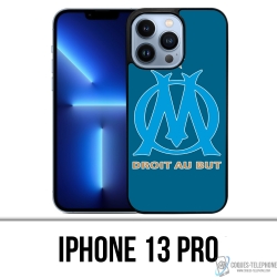 IPhone 13 Pro case - Om Marseille Logo Big Blue Background