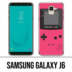 Coque Samsung Galaxy J6 - Game Boy Color Rose