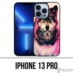 Funda para iPhone 13 Pro - Triangle Wolf